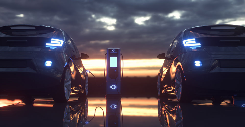 electric cars charging